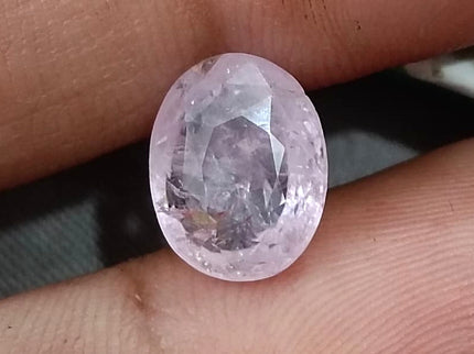 5.17ct Unheated Pink Sapphire Natural Sri Lanka Oval Cut Gemstone