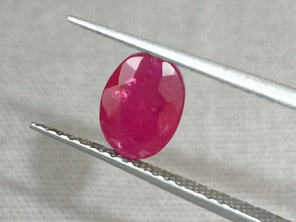 Mozambique Ruby 1.02ct Blood Red Natural untreated Gemstone