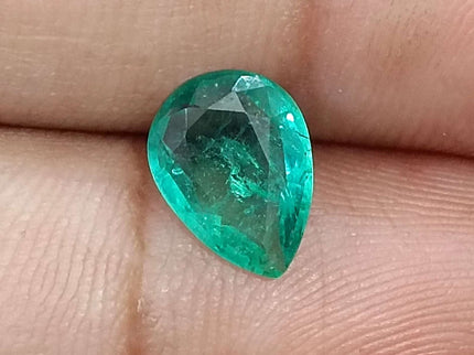 GSI Certified 1.65ct Zambian Natural Emerald