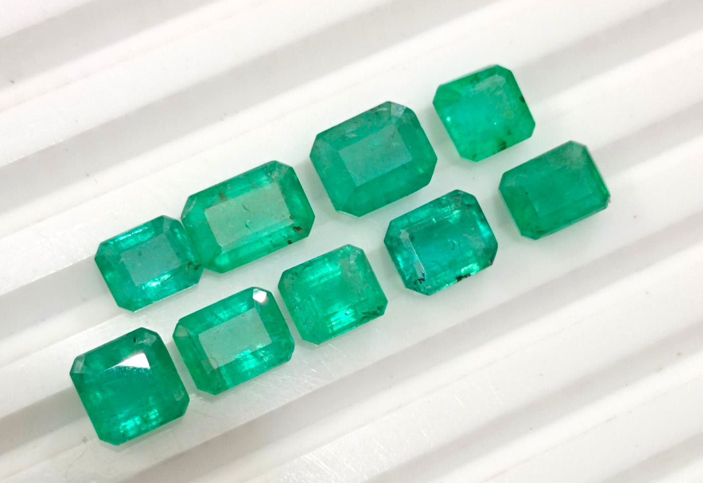 10.80ct Zambian Emerald Parcel, 100% Natural Gemstone