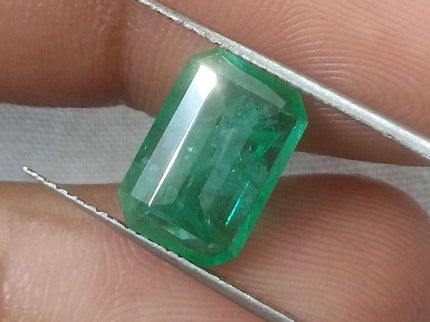 2.87ct Certified Zambian Natural Emerald Stone