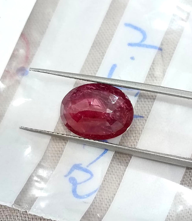 4.79ct Untreated Ruby Natural Mozambique SGL Certified Wine Red Loose Gemstone