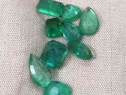 9.00ct Natural Zambian Emerald Parcel.