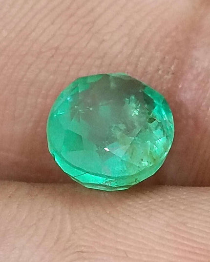 GSI Certified 2.60ct Sea Green Oval Cut Natural Panjshir Emerald Minor Oiled Loose Gemstone