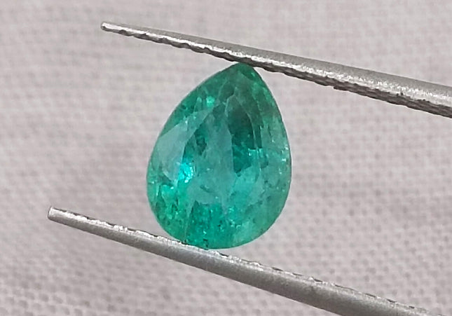 GSI Certified 0.99ct Medium Deep Green Natural Loose Emerald Minor Oiled Loose Gemstone