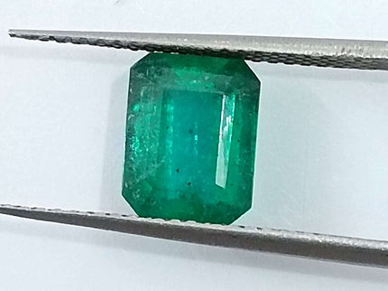Certified 1.87ct Natural Zambian Emerald Stone