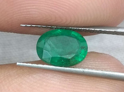1.33ct Certified Natural Zambian Emerald.