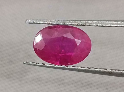 GSI Certified 1.07ct Pigeon Blood Red Ruby, Untreated
