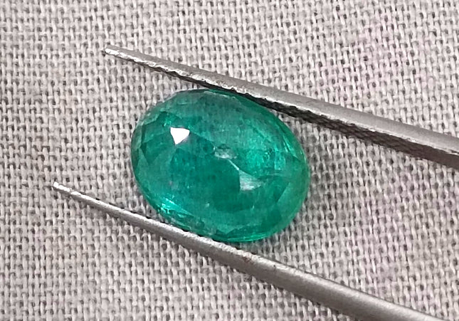 GSI Certified 2.07ct Zambian Emerald, Natural Loose Gemstone