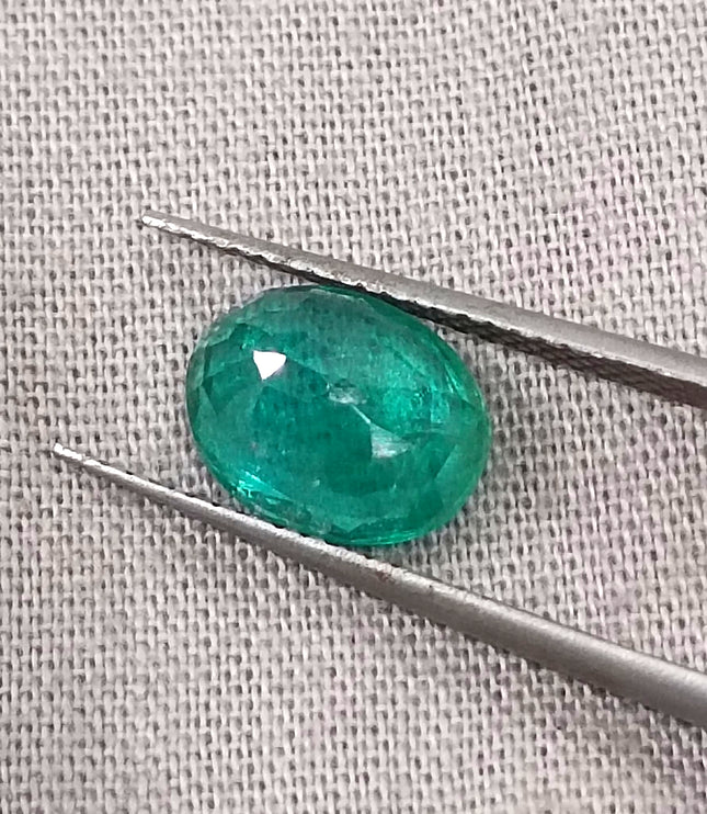 Zambian Emerald 2.07ct Certified Natural Loose Gemstone