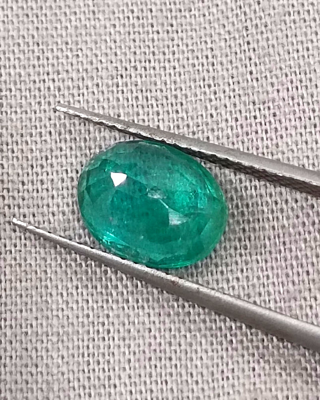 GSI Certified 2.07ct Zambian Emerald, Natural Loose Gemstone