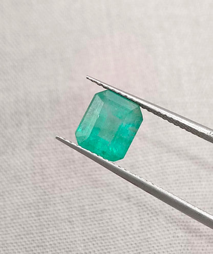 2.03ct Zambian Emerald, 100% Natural Earth Mined Gemstone