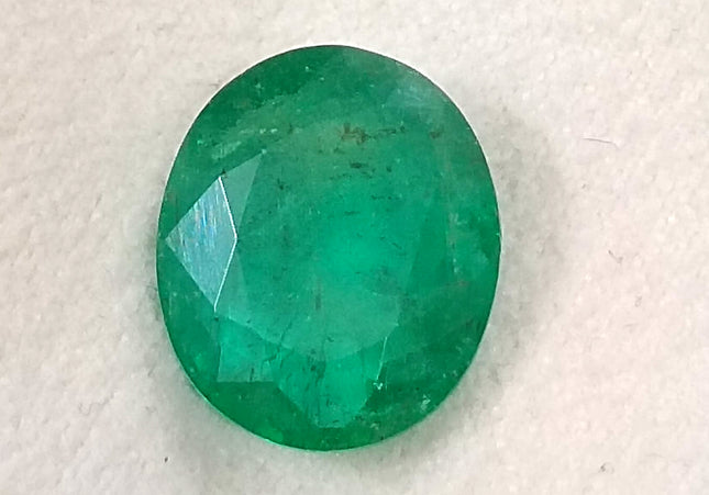GSI Certified 6.23ct Medium Deep Emerald, Natural Gemstone