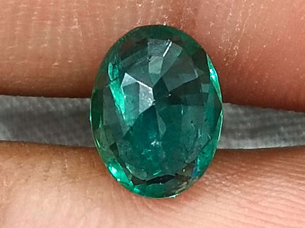 Certified 1.57ct Natural Zambian Emerald Stone