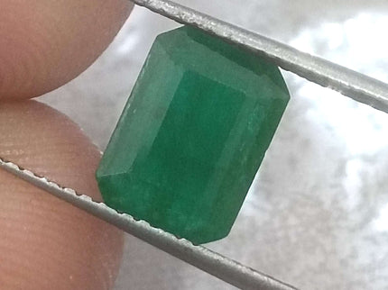 Certified 1.68ct Natural Zambian Emerald.