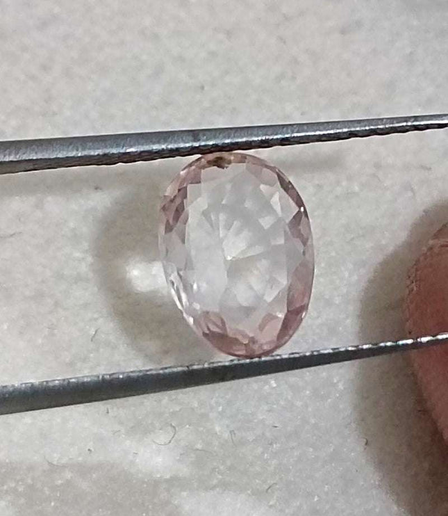Padparadscha Sapphire 2.16ct IGI Certified Natural Orangy Pink Unheated Loose Gemstone
