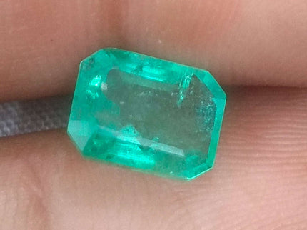 2.03ct Certified Colombian Natural Emerald