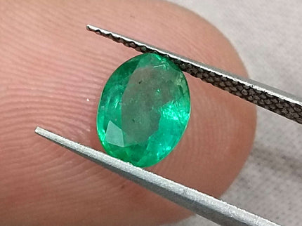 Certified 1.02ct Zambian Natural Emerald