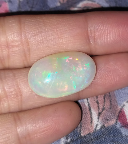 12.73ct Ethiopian Welo Mine Opal , 100% Natural Untreated Gemstone