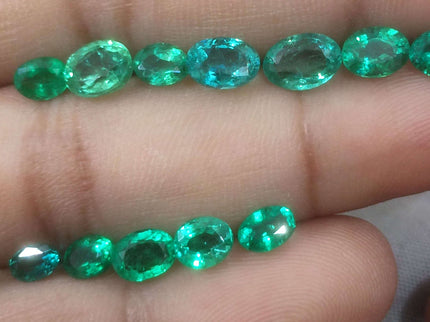 8.40ct Zambian Natural Emerald Parcel