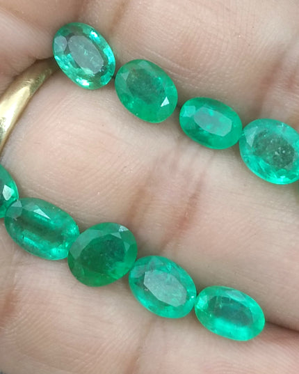 16.18ct Natural Zambian Emerald Parcel Earth Mined Loose Gemstones