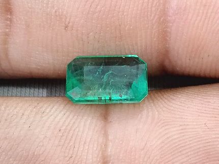 Panjshir Emerald 2.44ct Spring Green  Natural Earth Mined Gemstone