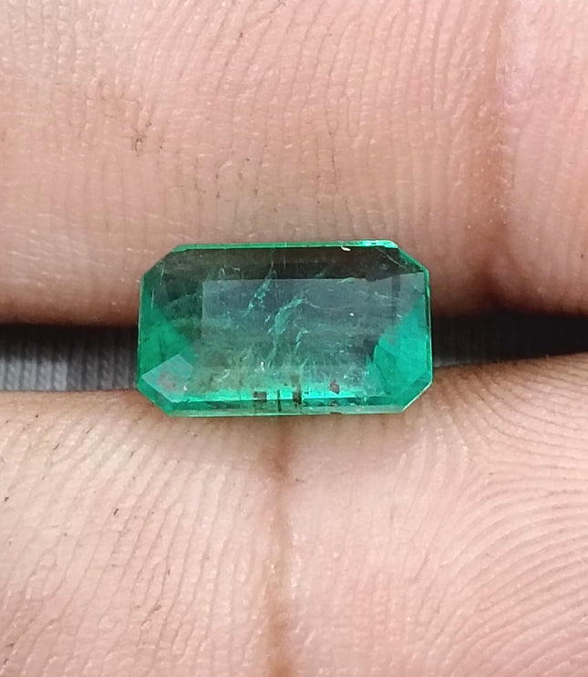 Panjshir Emerald 2.44ct Spring Green  Natural Earth Mined Gemstone