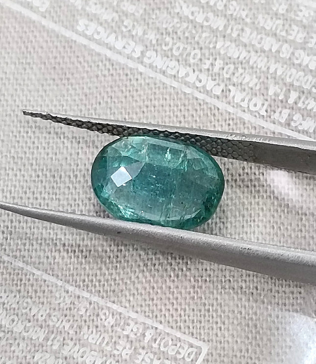 2.01ct Zambian Emerald, Natural Gemstone