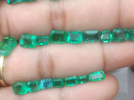 20.64ct Zambian Natural Emerald Parcel