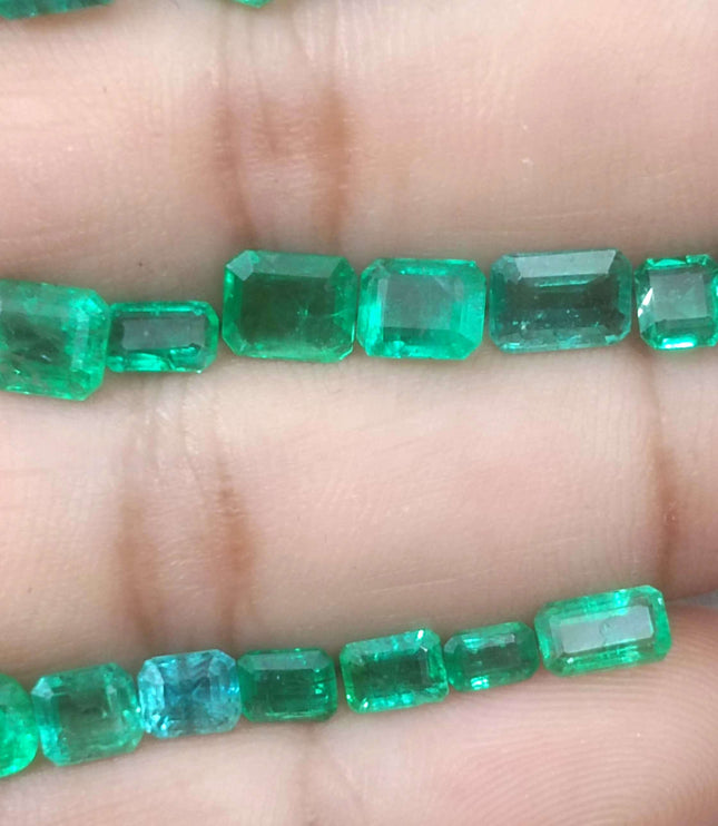 20.64ct Zambian Natural Emerald Parcel