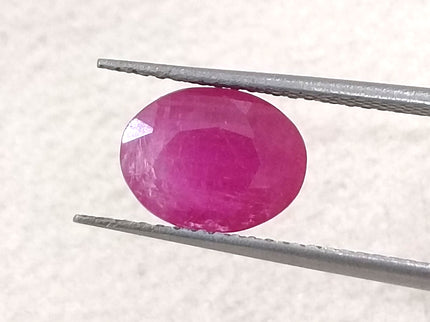 Mozambique Ruby 2.07ct Certified Natural Untreated Gemstone