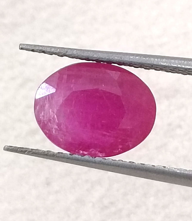 Mozambique Ruby 2.07ct Certified Natural Untreated Gemstone