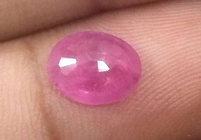 2.22ct GSI Certified Burmese Ruby Untreated Unheated Loose Gemstone