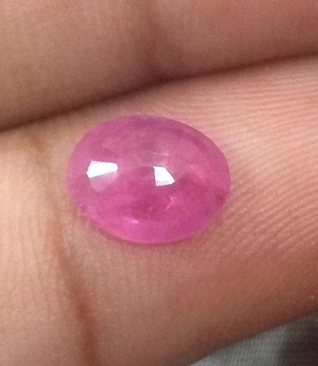 2.22ct Burmese Ruby, Certified Natural Untreated Loose Gemstone