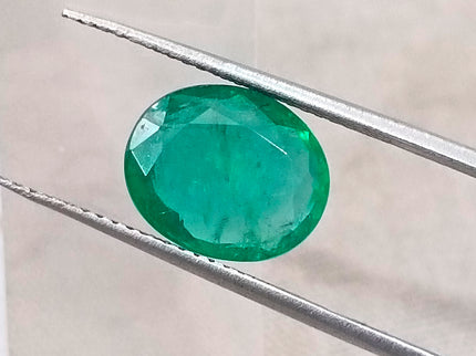 2.55ct Alpine Green Natural Emerald Octagon Cut SGL Certified