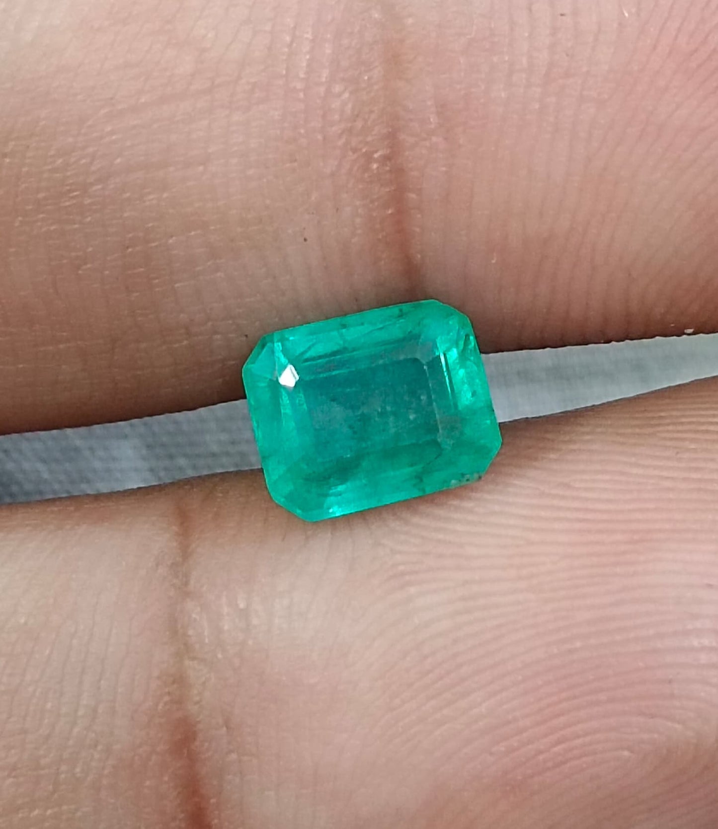 1.95ct Zambian Emerald, 100% Natural Earth Mined Gemstone.