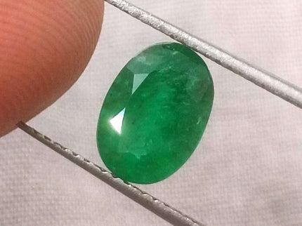 1.72ct Certified Natural Zambian Emerald.