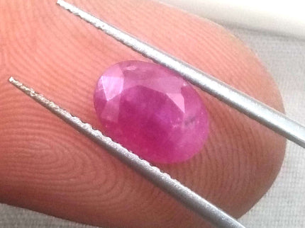 1.20ct Mozambique Ruby, Certified Untreated Gemstone