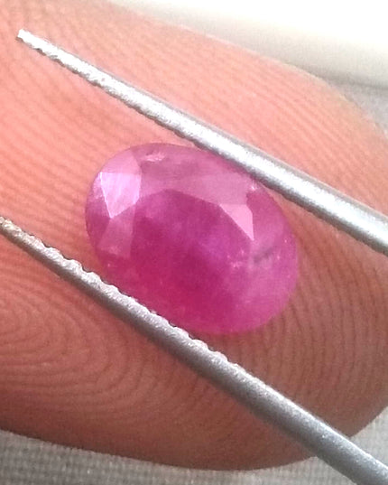 1.20ct Mozambique Red Ruby Unheated Untreated Loose Gemstone
