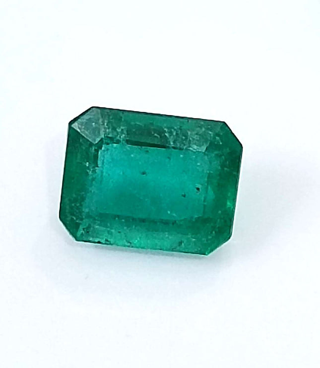 Certified 1.87ct Natural Zambian Emerald Stone
