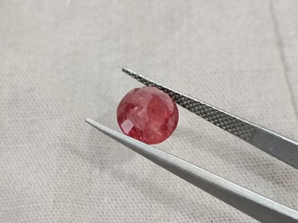 2.09ct Unheated Ruby Mozambique Natural Deep Orangish Red SGL Certified Loose Gemstone