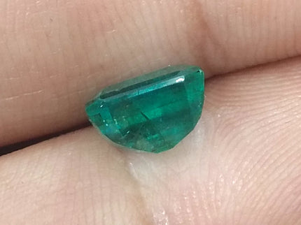 Zambian Emerald 2.61ct Certified Medium Deep Green Natural Gemstone
