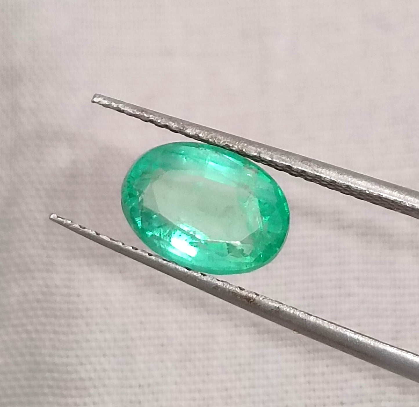 GSI Certified 1.63ct Colombian Emerald, 100% Natural Gemstones