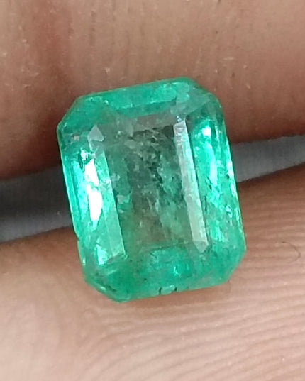 1.33ct Panjshir Emerald, Certified Natural Minor Oiled Loose Gemstone