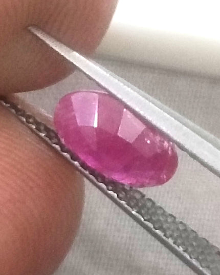 1.20ct Mozambique Red Ruby Unheated Untreated Loose Gemstone