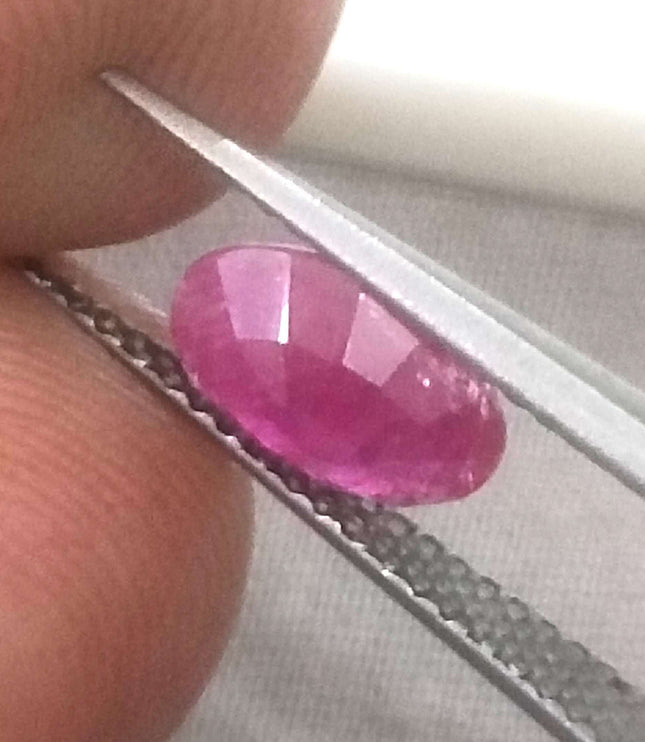1.20ct Mozambique Ruby, Certified Untreated Gemstone