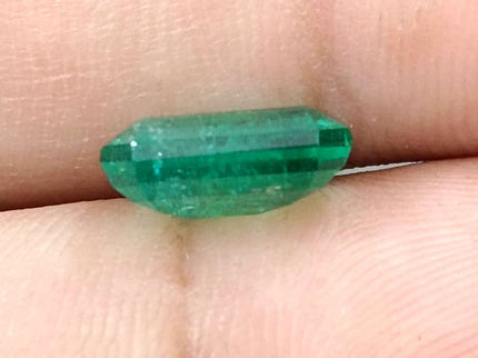 Certified 3.16ct Natural Panjshir Emerald