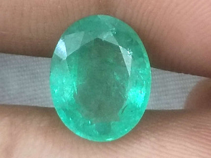 3.29ct Certified Zambian Natural Emerald Stone