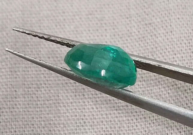 GSI Certified 2.07ct Zambian Emerald, Natural Loose Gemstone