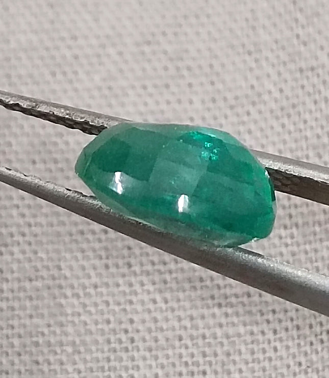Zambian Emerald 2.07ct Certified Natural Loose Gemstone